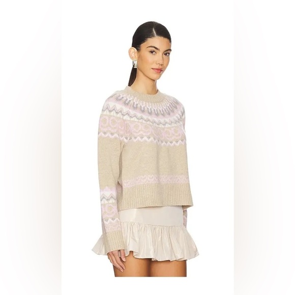 LoveShackFancy Charlesey Pullover Wool Sweater with Bows 🎀 Small - Picture 3 of 16